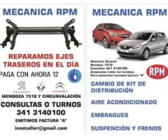 Ejes traseros reparamos en el día - Santa Fe