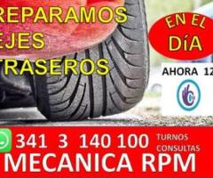 Ejes traseros reparamos en el día - Rosario