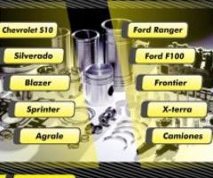 Kit Camisa Pistón y Aros S10, Frontier, Silverado - General Pico