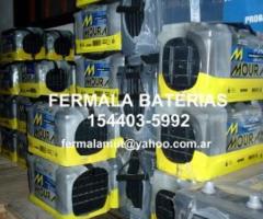 Bat erias Willard y Moura Car al mejor precio directo de fabrica por FERMALA - Buenos Aires