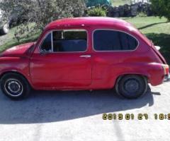 Fiat Seicento 1969, Manual, 0,6 litres - Azul