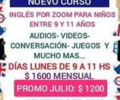 Curso de Inglés para niños de 7 a 9 años - Caseros