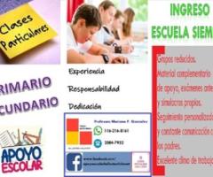 Curso preparacion ingreso a la escuela siemens - General San Martín