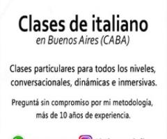 Clases de italiano en buenos aires caba - Buenos Aires