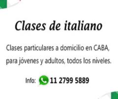 Clases de italiano en buenos aires caba - Buenos Aires