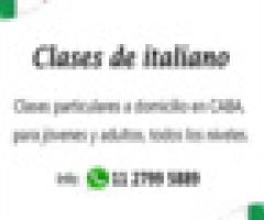 Clases de italiano en buenos aires caba - Buenos Aires