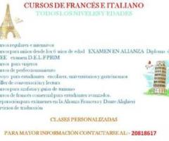 Inscripcion gratuita para frances italiano / todas las edades y niveles - Lomas de Zamora