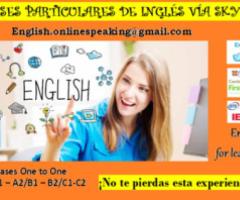 “Clases particulares de Inglés vía Skype” - Bahía Blanca