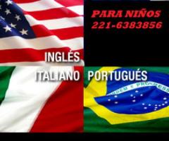 Clases de idiomas para niños - La Plata