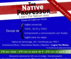 Clases de inglés por Skype con un profesor nativo de Cambridge, UK - Buenos Aires