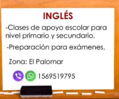 INGLES- Clases particulares en El Palomar - Morón