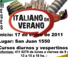 Cursos de Italiano - Verano - Rosario